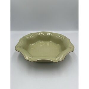 Juliska Ceramics‎ Berry & Thread Pistachio Green Soup Pasta Bowl 9" Scalloped